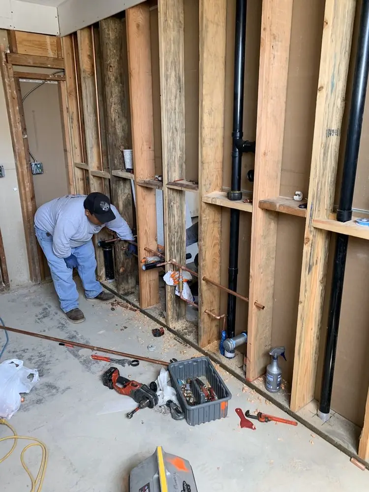 Commercial rough-in plumbing for Water Heater Replacement in Berrytown